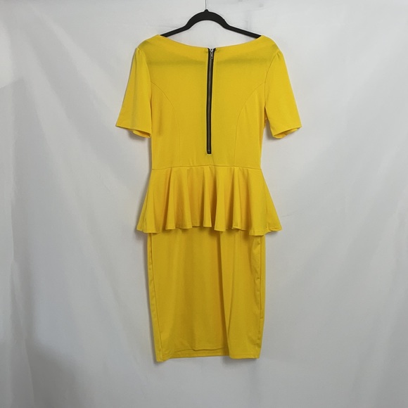 Yellow Spring Maxi Dress Size L - Picture 7 of 8